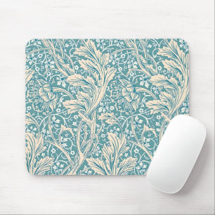 William Morris Arcadia Floral Pattern Classic Mouse Pad
