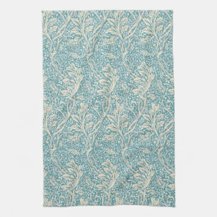 William Morris Arcadia Floral Pattern Classic Tea Towel