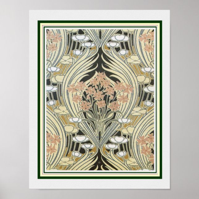 William Morris Art Nouveau 11 x 14 Print (Front)