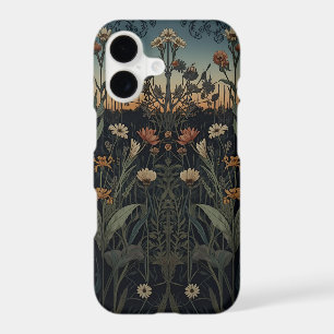 William Morris Art Nouveau Dark Aesthetic floral