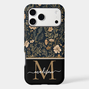 William Morris Art Nouveau Monogram floral