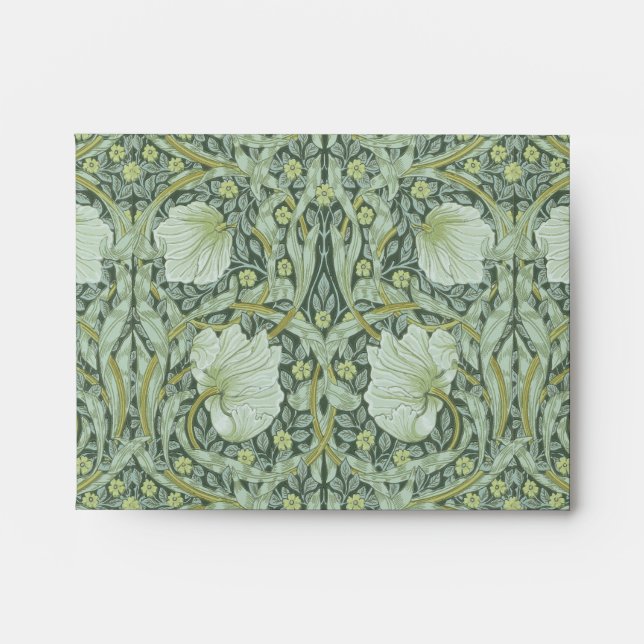 William Morris, Art nouveau pattern, beautiful art Envelope (Front)