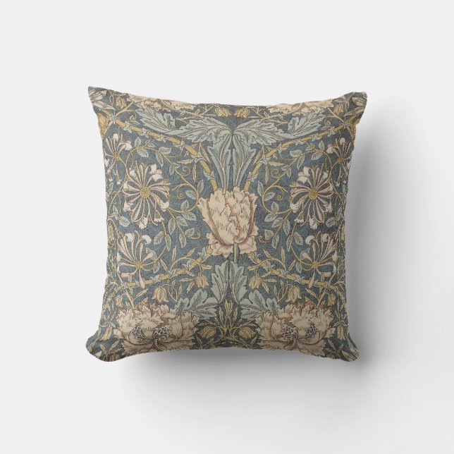 William Morris Art Nouveau Pillow (Front)