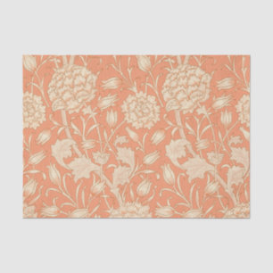 William Morris - Art Nouveau Wild Tulips - Peach Tissue Paper