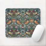 William Morris Art Strawberry Thief Mousepad<br><div class="desc">William Morris art vintage design Strawberry Thief with the vibrant colours,  birds and botanical motifs.</div>