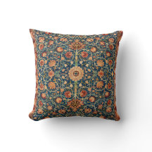 William Morris Art Throw Pillow 