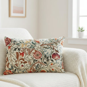 William Morris Art Throw Pillow Floral