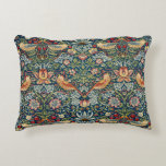 William Morris Art Throw Pillow Strawberry Thief<br><div class="desc">William Morris art throw pillow Strawberry Thief.</div>