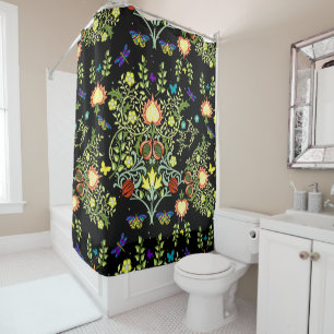 William Morris Arts And Crafts Pattern  Shower Curtain