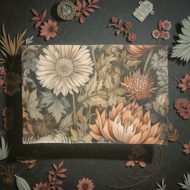 William Morris Autumn Floral Pillowcase (Creator Uploaded)