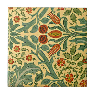 William Morris - Autumn Flower pattern Ceramic Tile