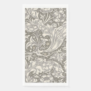 William Morris Bachelor's Button antique damask Napkin