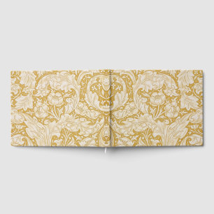 William Morris Bachelor's Button Flower Classic Guest Book