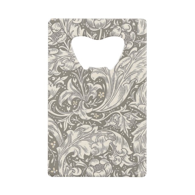 William Morris Bachelor's Button Flower Floral Bot (Front)