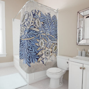 William Morris beautiful Art Nouveau design Shower Curtain