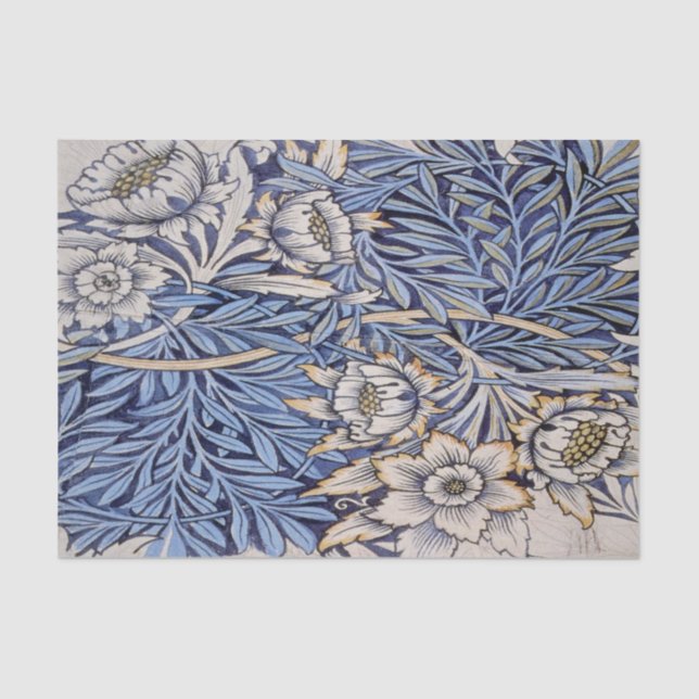 William Morris beautiful Art Nouveau design Tissue Paper (Front)