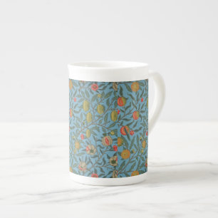 William Morris Beautiful Foliage Colourful Fruits Bone China Mug