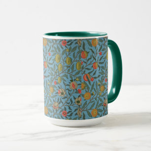William Morris Beautiful Foliage Colourful Fruits Mug