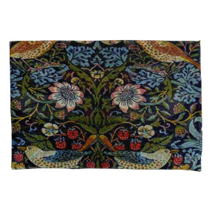 William Morris beautiful pattern, art nouveau, vin Pillowcase