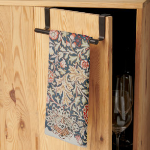 William * Morris Beautiful Trent Pattern Tea Towel