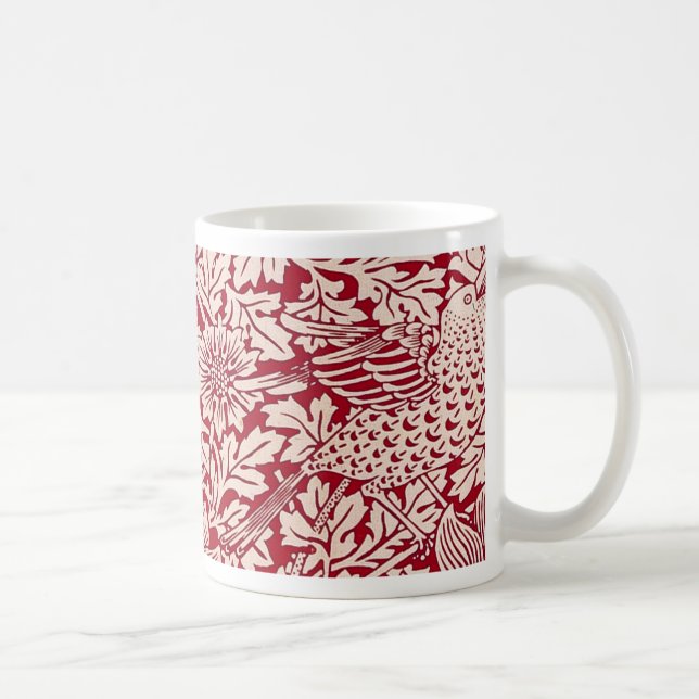 William Morris Bird and Anemone Coffee Mug (Right)