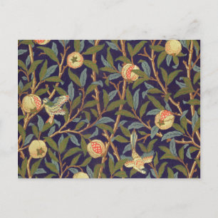William Morris Bird And Pomegranate Postcard