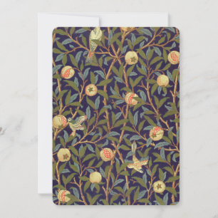 William Morris Bird And Pomegranate Vintage Art