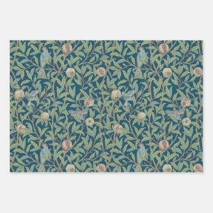 William Morris "Bird and Pomegranate"  Wrapping Paper Sheet