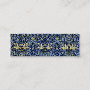 William Morris Bird Pattern Mini Business Card