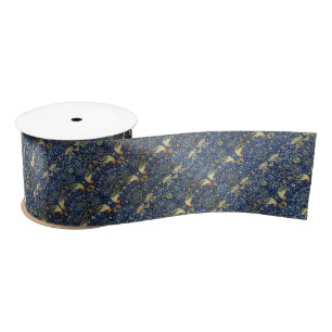 William Morris Bird Pattern Satin Ribbon