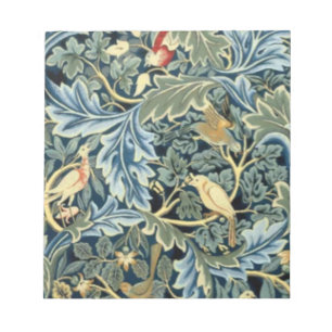 William Morris Birds and Acanthus Notepad