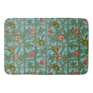 William Morris Birds and Flowers Bath Mat