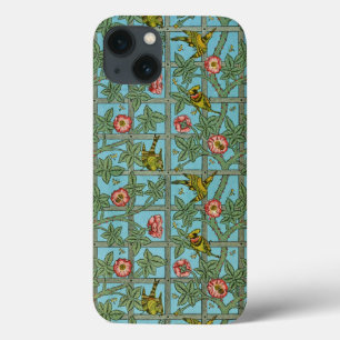 William Morris Birds and Flowers iPhone 13 Case