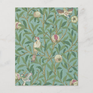 William Morris, Birds and Pommegrenates - Green 