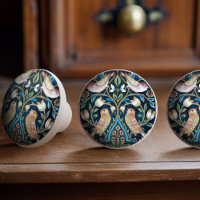 William Morris Birds and Tulips Art Nouveau