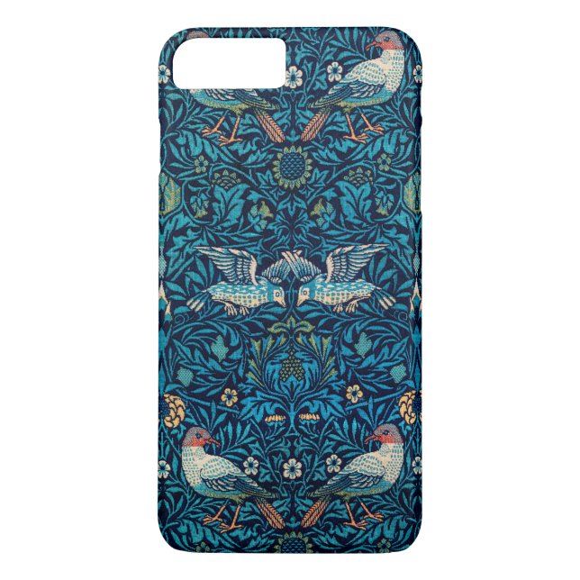 William Morris Birds Art Nouveau Floral Pattern Case-Mate iPhone Case (Back)
