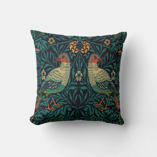 William Morris "Birds" Cushion (Front)
