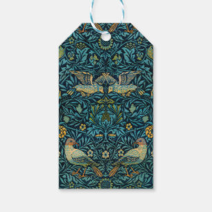 William Morris Birds & Floral Pattern Gift Tags