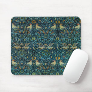 William Morris Birds & Floral Pattern Mouse Pad