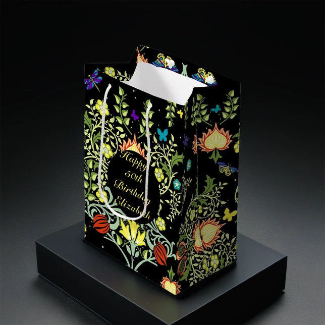 William Morris Birthday Party  Medium Gift Bag (Creator Uploaded)