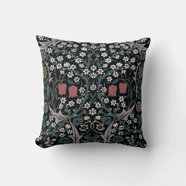 William Morris Blackthorn Cushion (Front)