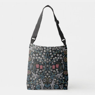 William Morris Blackthorn Floral Art Nouveau Crossbody Bag