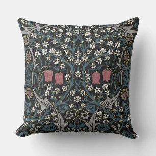 William Morris Blackthorn Floral Art Nouveau Cushion