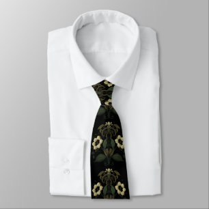 William Morris Blackthorn Floral Art Nouveau Tie