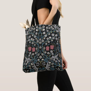 William Morris Blackthorn Floral Art Nouveau Tote Bag