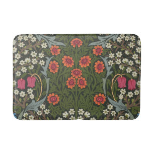 William Morris Blackthorn Garden Flower Classic Bath Mat