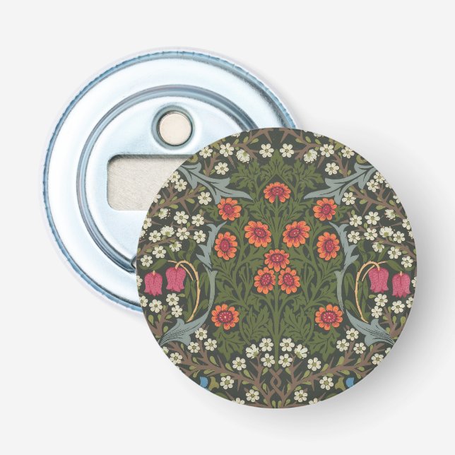William Morris Blackthorn Garden Flower Classic Bottle Opener (Front)