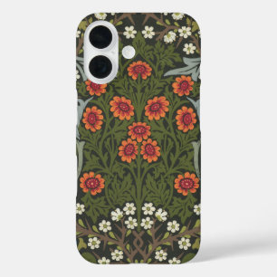 William Morris Blackthorn Garden Flower Classic iPhone 16 Case