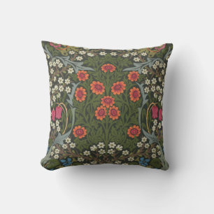 William Morris Blackthorn Garden Flower Classic Cushion