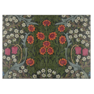William Morris Blackthorn Garden Flower Classic Cutting Board